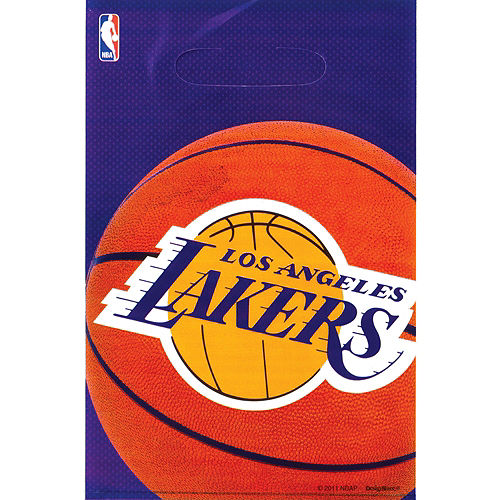 Los Angeles Lakers Favor Bags 8ct Image #1