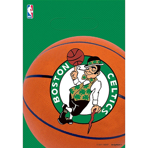 Nav Item for Boston Celtics Favor Bags 8ct Image #1