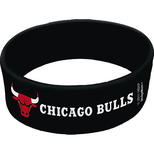 Nav Item for Chicago Bulls Wristbands 6ct Image #1