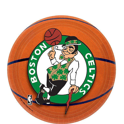 Nav Item for Boston Celtics Dessert Plates 8ct Image #1