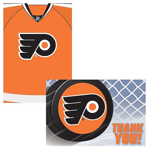 Nav Item for Philadelphia Flyers Invitations & Thank You Notes for 8 Image #1