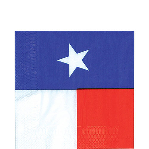 Texas Flag Lunch Napkins 16ct Image #1