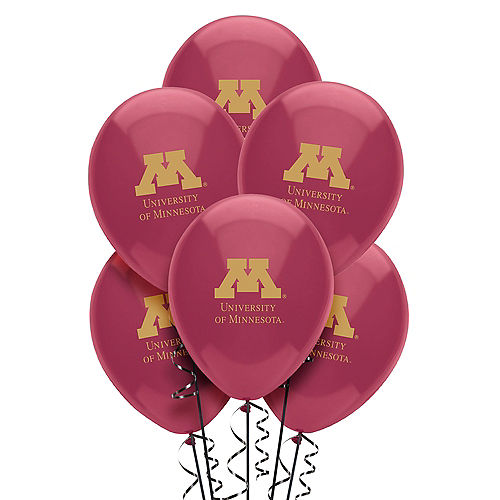 Minnesota Golden Gophers Balloons 10ct Image #1