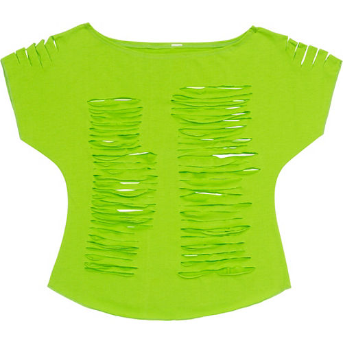 Nav Item for Neon Green Ripped T-Shirt Image #2