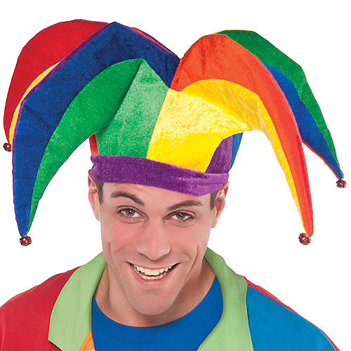 Rainbow Jester Hat Image #2