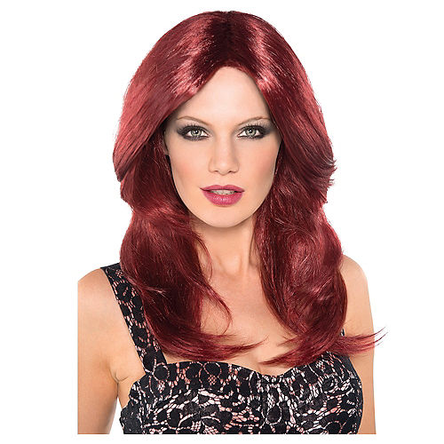 Nav Item for Red Hot Auburn Wig Image #1