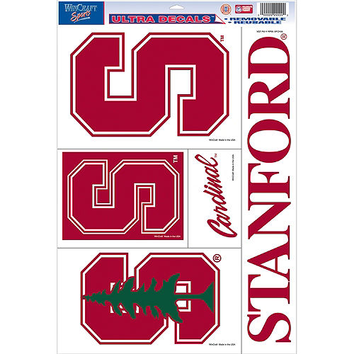 Stanford Cardinal Decals 5ct Image #1