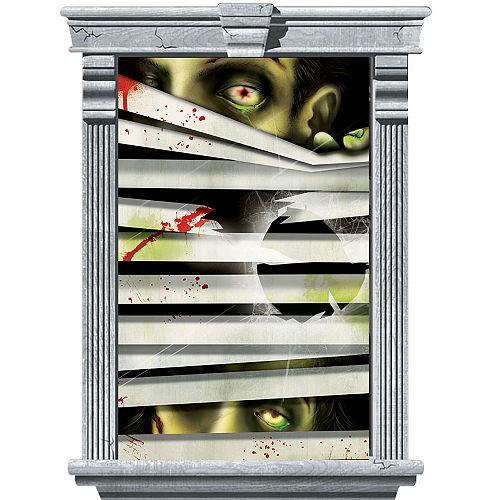 Nav Item for Peeping Zombie Window Decorations 2ct Image #2