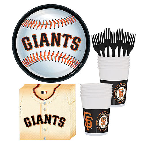 Nav Item for San Francisco Giants Party Kit for 18 Guests Image #1