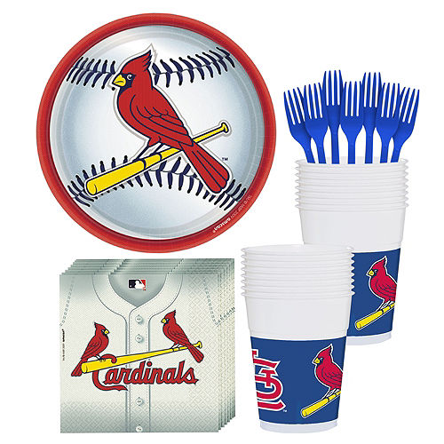 Nav Item for St. Louis Cardinals Party Kit for 18 Guests Image #1