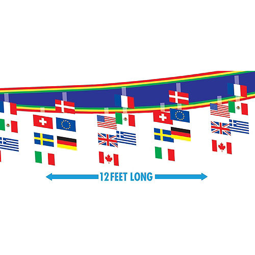 Nav Item for International Flag Ceiling Decorations Image #1