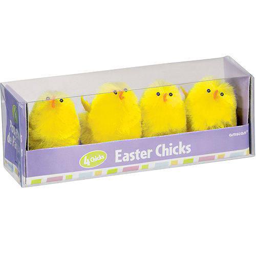 Chenille Easter Chicks 4ct Image #2
