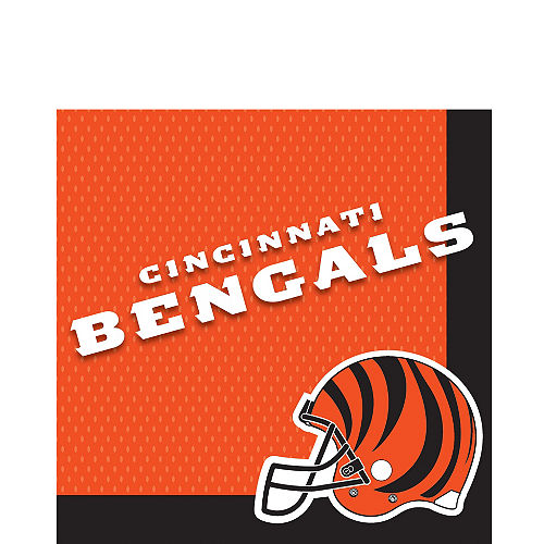 Nav Item for Cincinnati Bengals Lunch Napkins 36ct Image #1