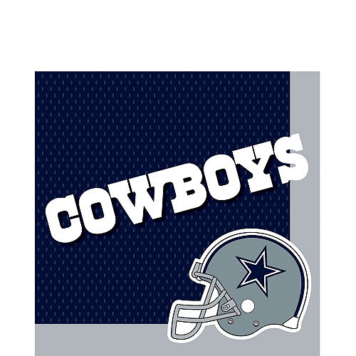 Nav Item for Dallas Cowboys Lunch Napkins 36ct Image #1