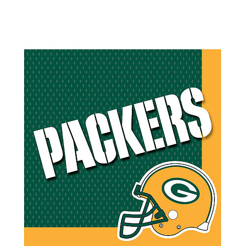 Nav Item for Green Bay Packers Lunch Napkins 36ct Image #1