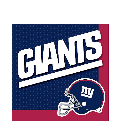 Nav Item for New York Giants Lunch Napkins 36ct Image #1