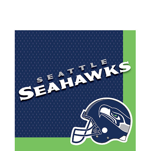 Nav Item for Seattle Seahawks Lunch Napkins 36ct Image #1