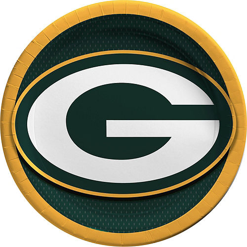 Nav Item for Green Bay Packers Lunch Plates 18ct Image #1