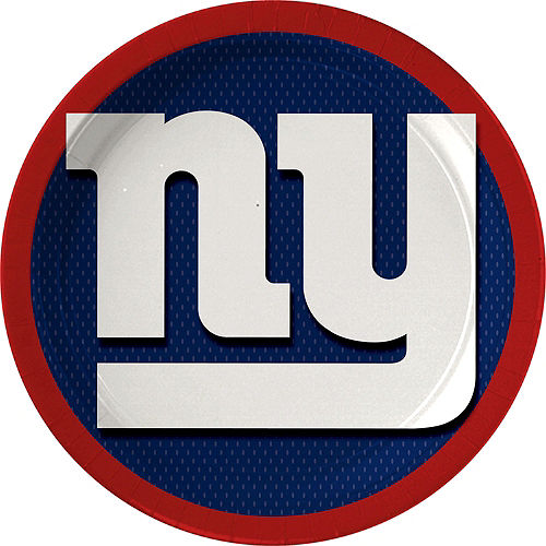 Nav Item for New York Giants Lunch Plates 18ct Image #1
