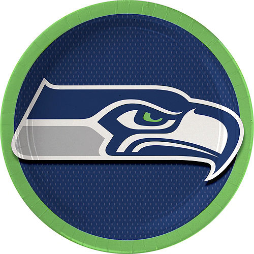 Nav Item for Seattle Seahawks Lunch Plates 18ct Image #1
