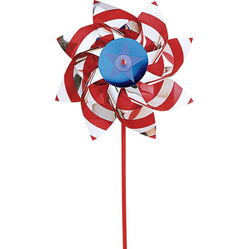 Patriotic Red, White & Blue Pinwheel Image #1