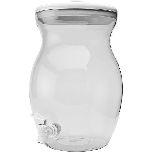 CLEAR Plastic Beverage Dispenser Image #1