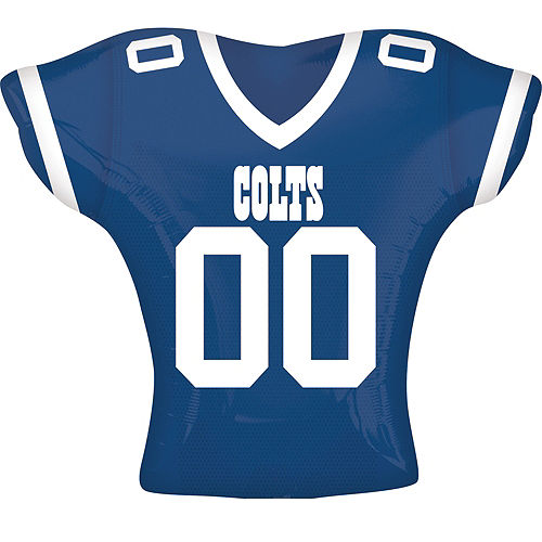 Nav Item for Indianapolis Colts Balloon - Jersey Image #1