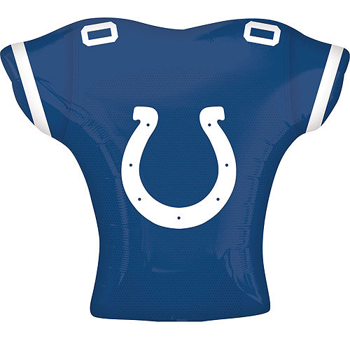 Nav Item for Indianapolis Colts Balloon - Jersey Image #2