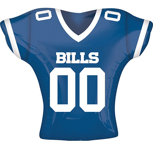 Nav Item for Buffalo Bills Balloon - Jersey Image #1