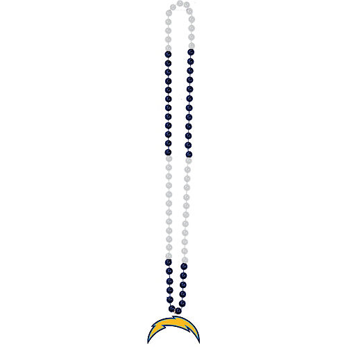 Los Angeles Chargers Pendant Bead Necklace Image #2
