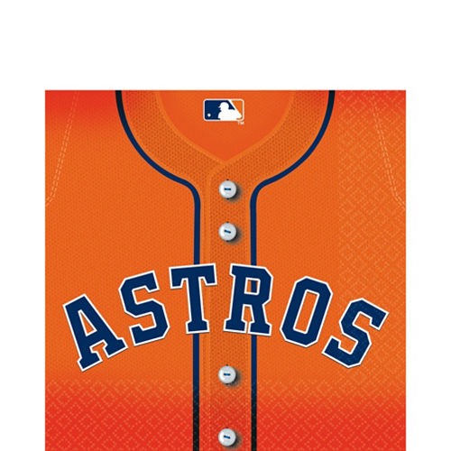 Houston Astros Lunch Napkins 36ct Image #1