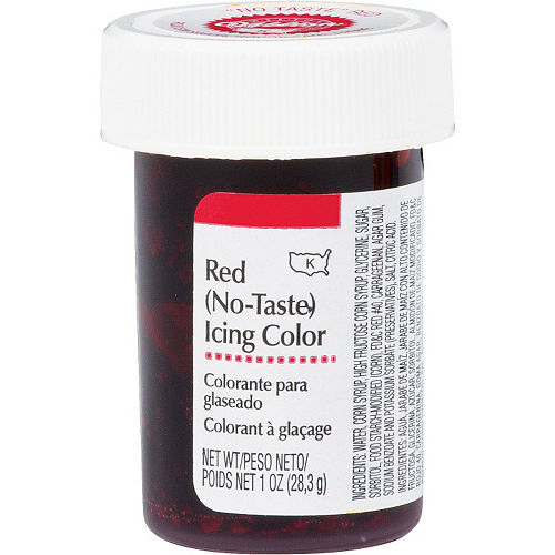 Wilton No-Taste Red Icing Color Image #1