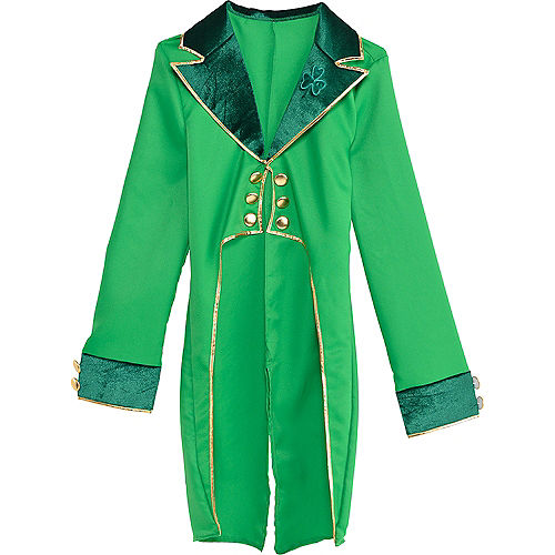 Adult Green Leprechaun Tailcoat Image #2