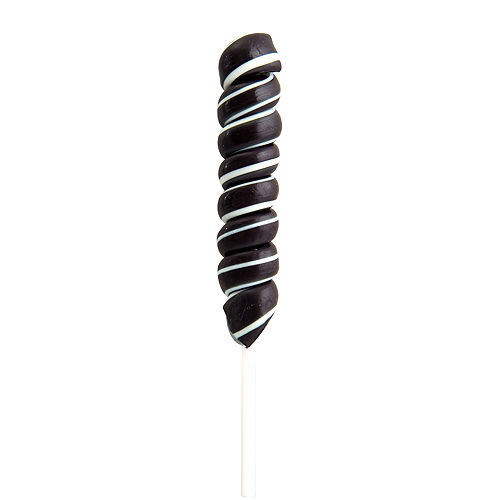 Black Twisty Lollipops 20pc Image #2