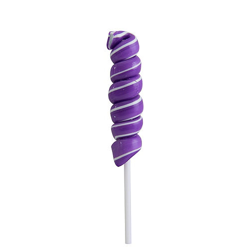 Purple Twisty Lollipops 20pc Image #2