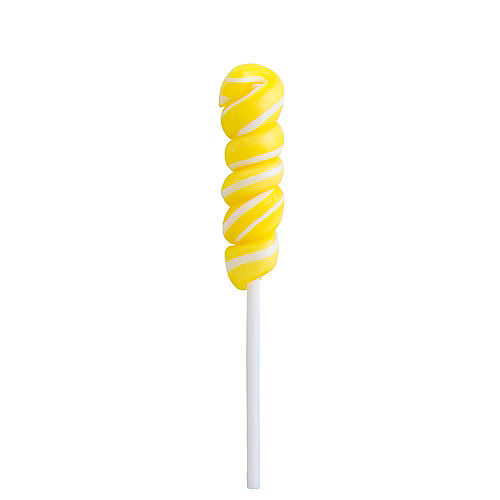 Nav Item for Yellow Twisty Lollipops 20pc Image #2