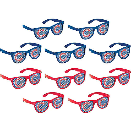 Chicago Cubs Printed Glasses 10ct Image #1