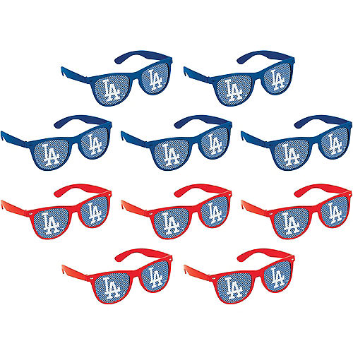 Los Angeles Dodgers Printed Glasses 10ct Image #1