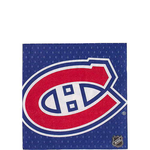 Nav Item for Montreal Canadiens Beverage Napkins 16ct Image #1