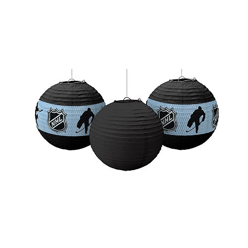 Nav Item for NHL Paper Lanterns 3ct Image #1