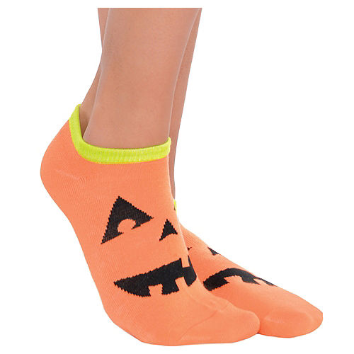 Nav Item for Jack-o'-Lantern Ankle Socks Image #1