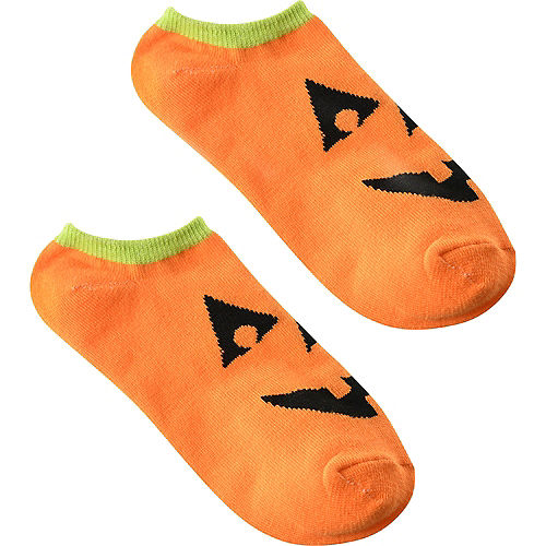 Jack-o'-Lantern Ankle Socks Image #2