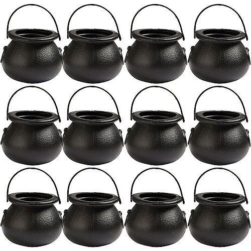 Nav Item for Mini Black Candy Cauldrons, 12ct Image #1