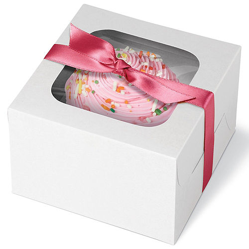 Wilton White Individual Cupcake Boxes 3ct Image #3