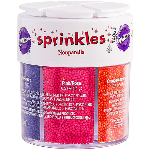 Wilton 6-Mix Nonpareils Sprinkles Image #1