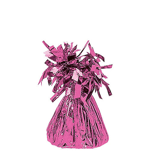 Nav Item for Bright Pink Foil Balloon Weight Image #1