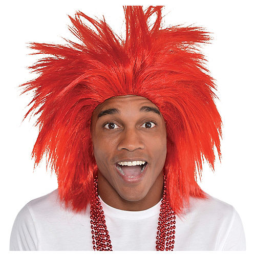 Red Crazy Wig Image #1