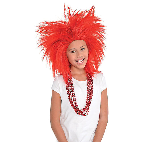Nav Item for Red Crazy Wig Image #2