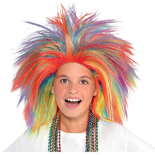 Nav Item for Rainbow Crazy Wig Image #2