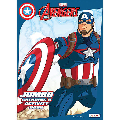Avengers Coloring & Activity Book Image #1